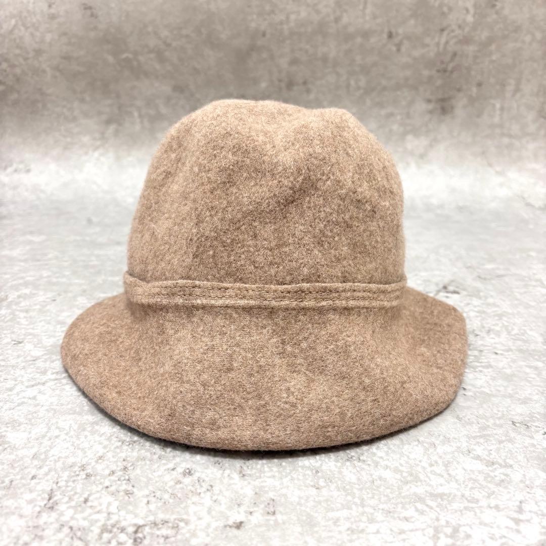 【極美品】chisaki Tieka カシミヤ混 変形ハット アジャスター付き