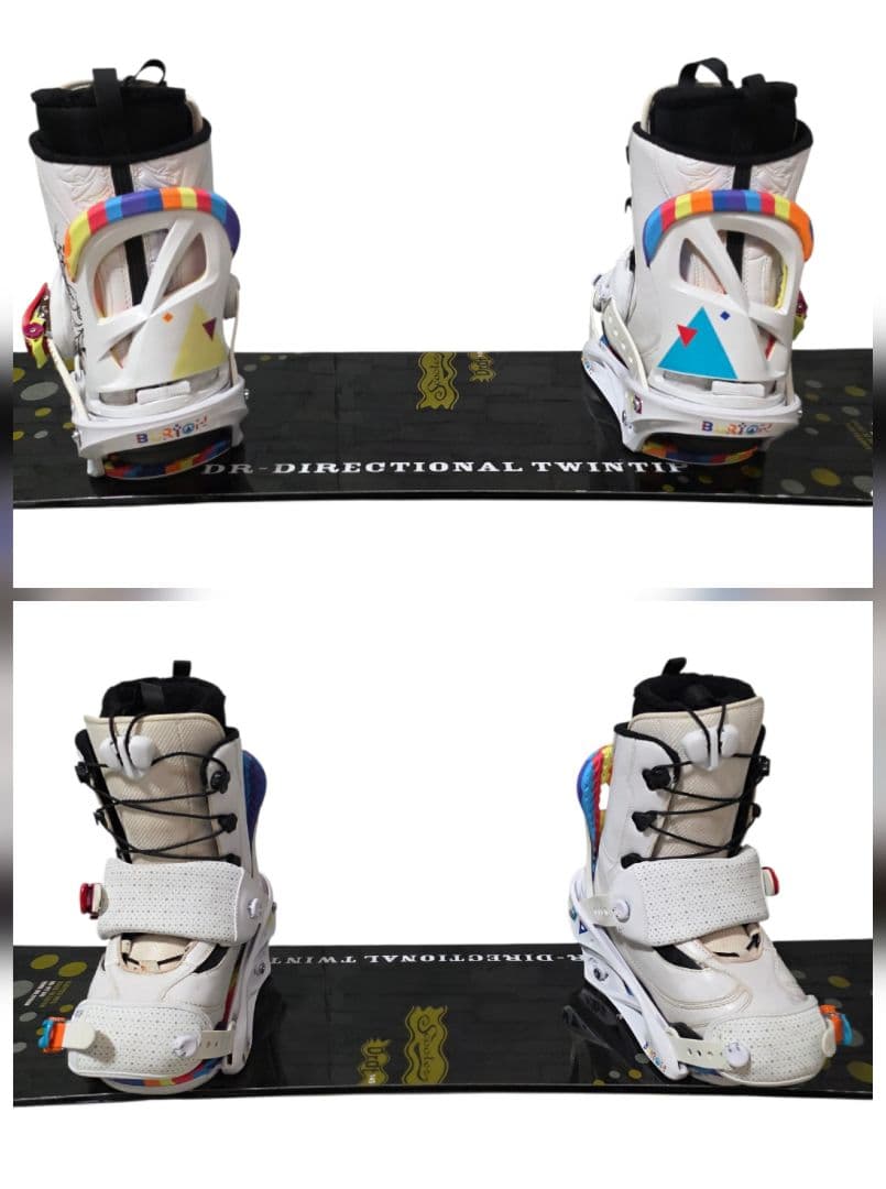 SCOOTER オガサカ製 145cm ボードセット バイン ブーツ付き セット