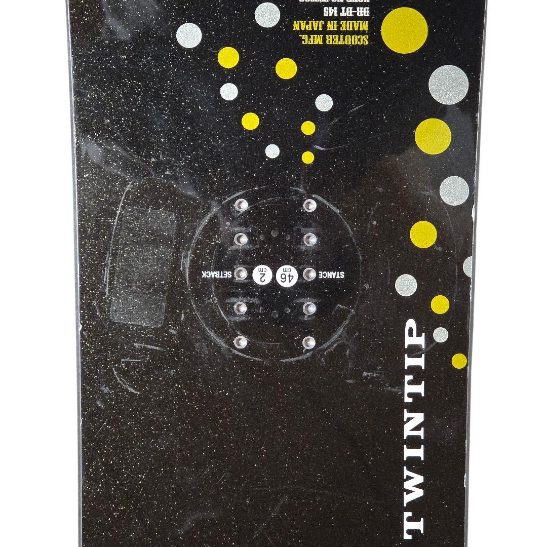 SCOOTER オガサカ製 145cm ボードセット バイン ブーツ付き セット