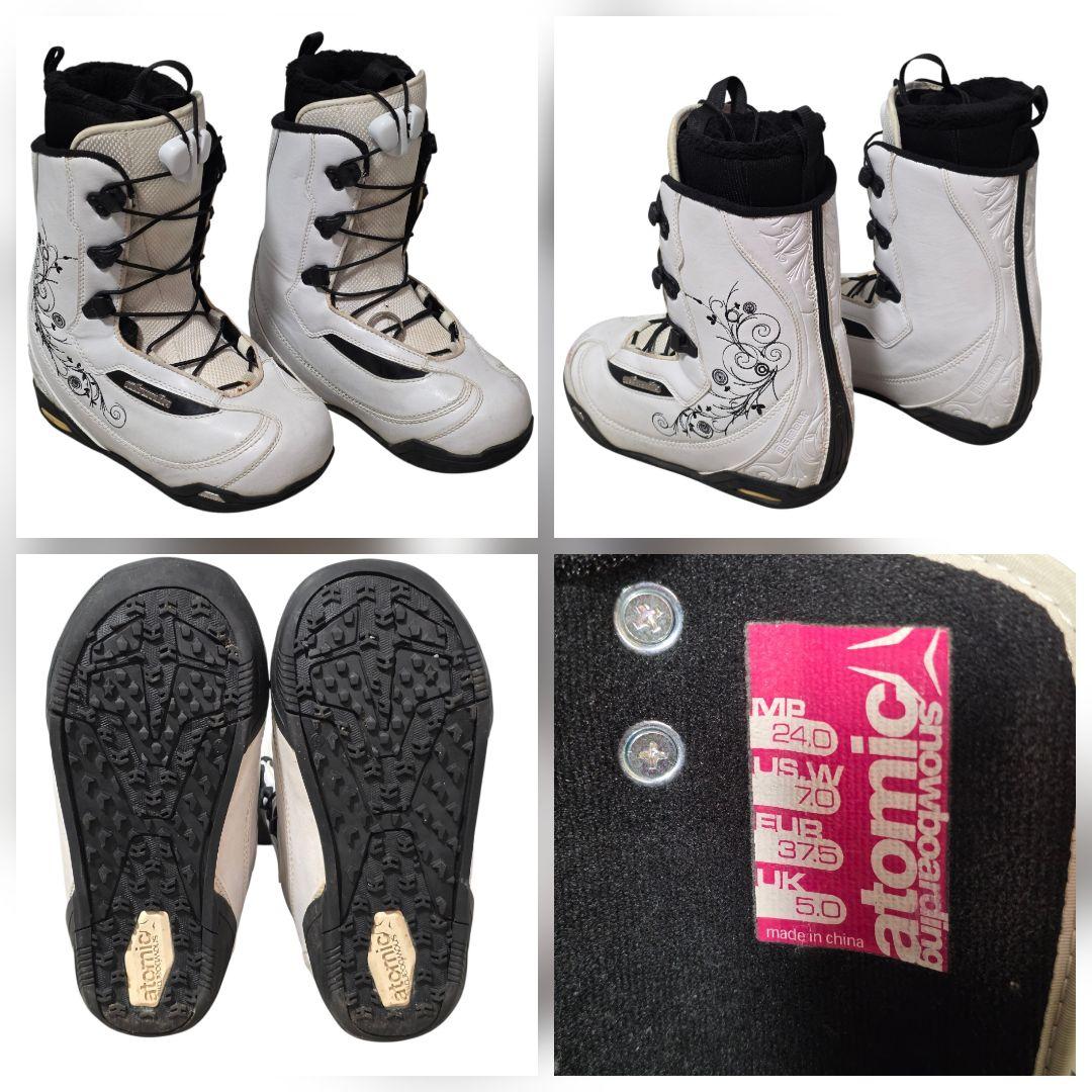 SCOOTER オガサカ製 145cm ボードセット バイン ブーツ付き セット