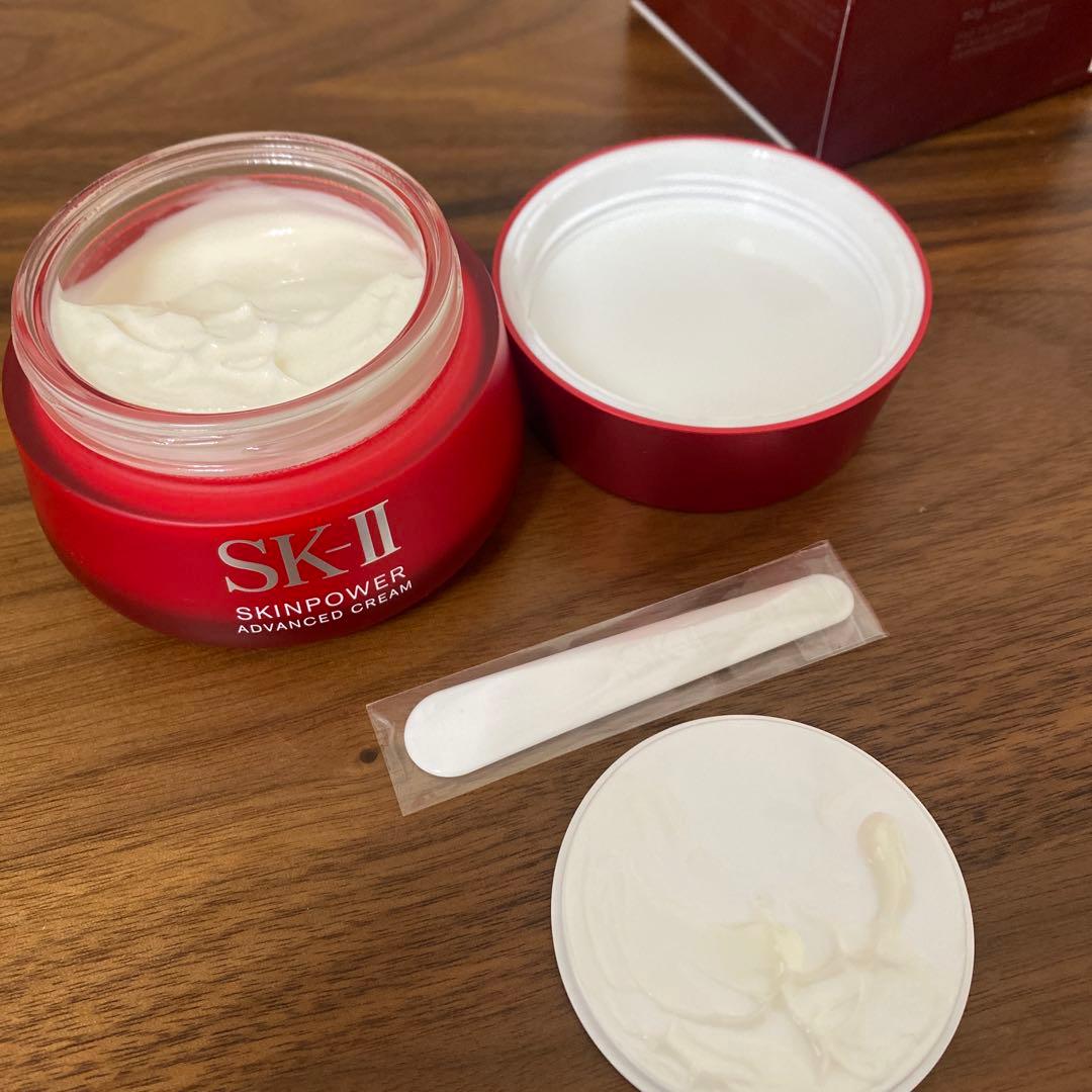 開封未使用品SKⅡ エスケーツー スキンパワー アドバンストクリーム 80g