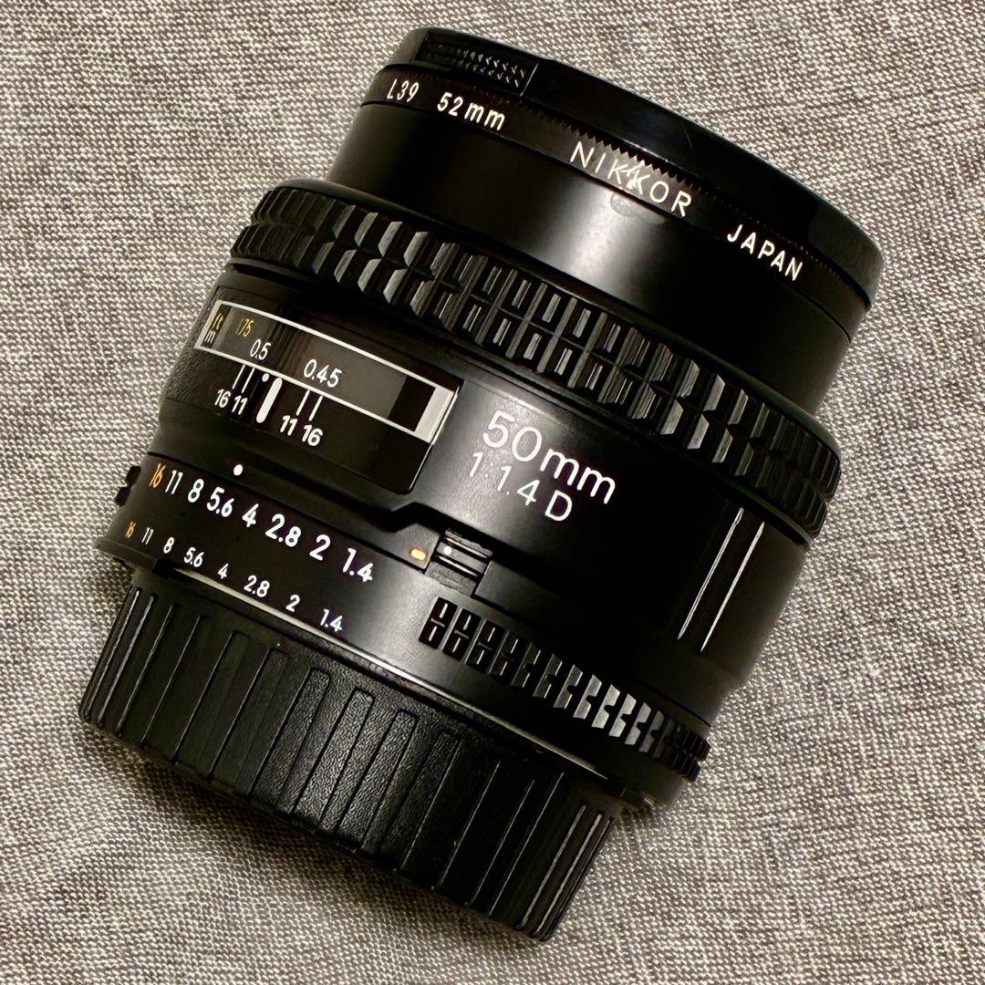 ⭐️美品⭐️ニコン Nikon AF NIKKOR 50mm f/1.4D 単焦点