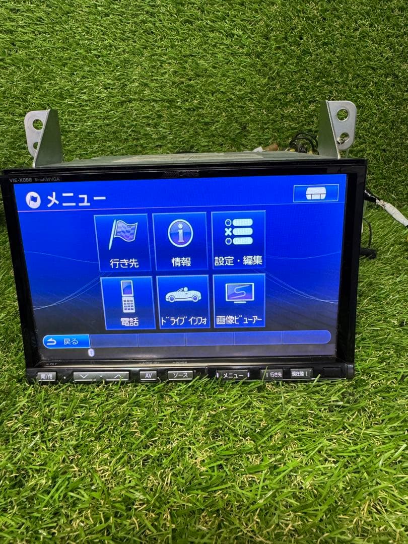 ALPINE VIE-X088 ８インチモニター 地図データは2016