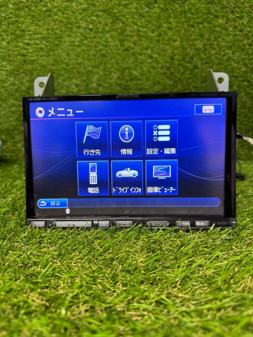 ALPINE VIE-X088 ８インチモニター 地図データは2016