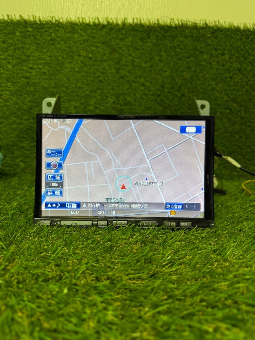 ALPINE VIE-X088 ８インチモニター 地図データは2016