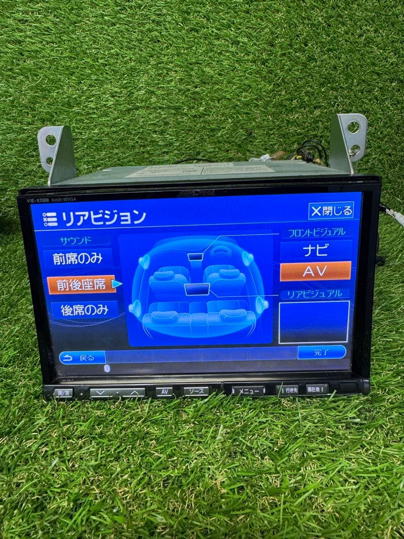 ALPINE VIE-X088 ８インチモニター 地図データは2016