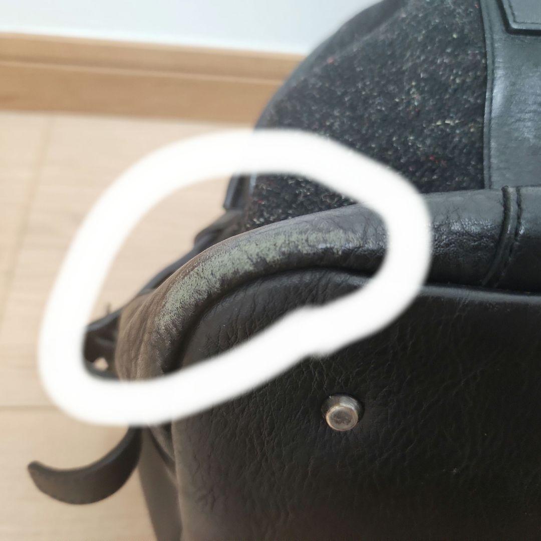 バーバリーブラックレーベル　ボストンバッグ