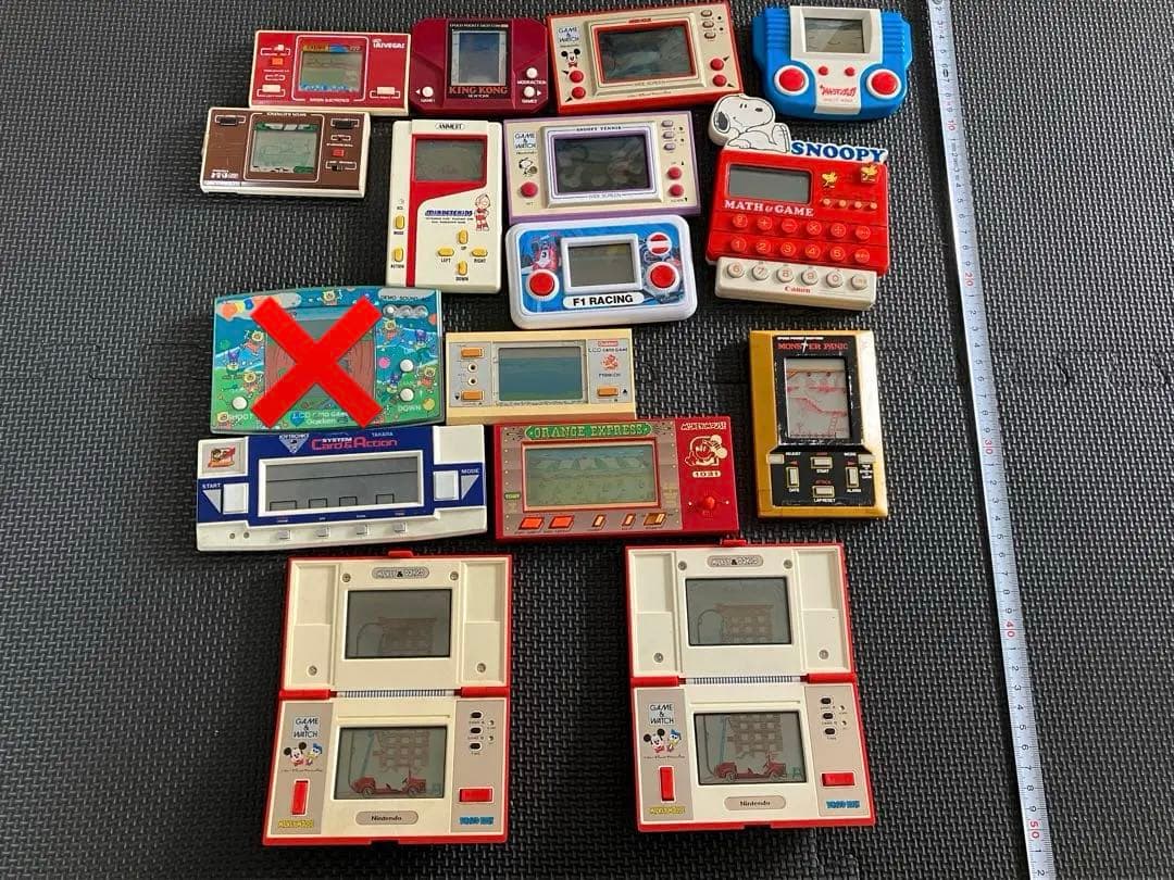 さ*♪様 ゲームウォッチ SNOOPY キングコング ディズニー など 大量 ま