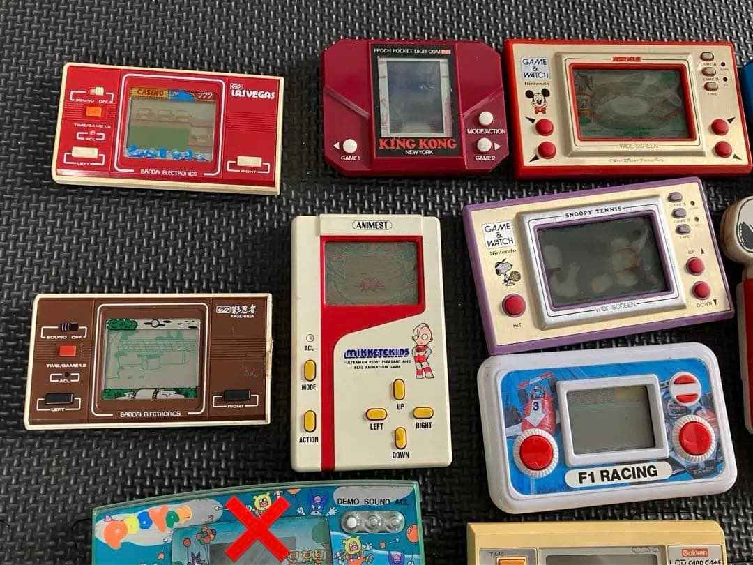 さ*♪様 ゲームウォッチ SNOOPY キングコング ディズニー など 大量 ま