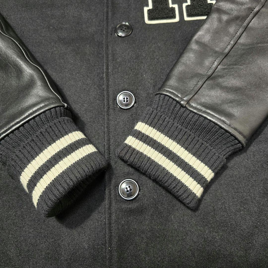 ヒステリックグラマー ×ミハラヤスヒロ スタジャン ブラック L