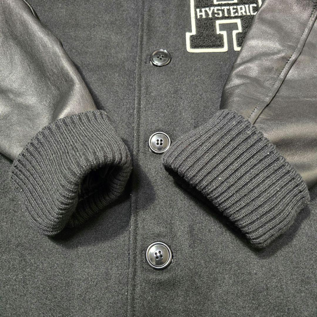 ヒステリックグラマー ×ミハラヤスヒロ スタジャン ブラック L