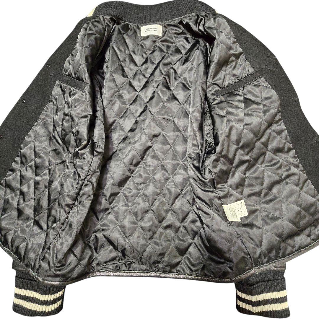 ヒステリックグラマー ×ミハラヤスヒロ スタジャン ブラック L