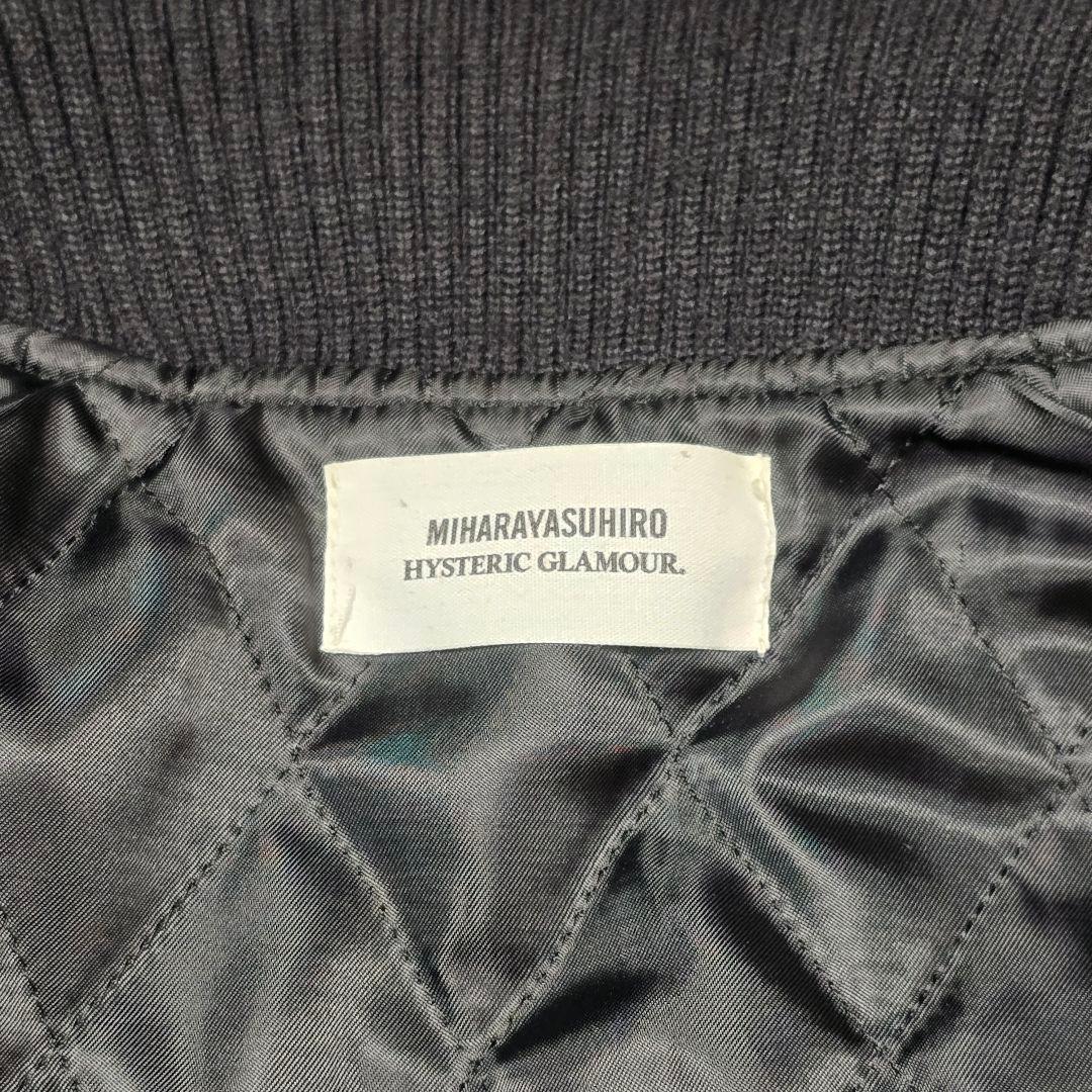 ヒステリックグラマー ×ミハラヤスヒロ スタジャン ブラック L
