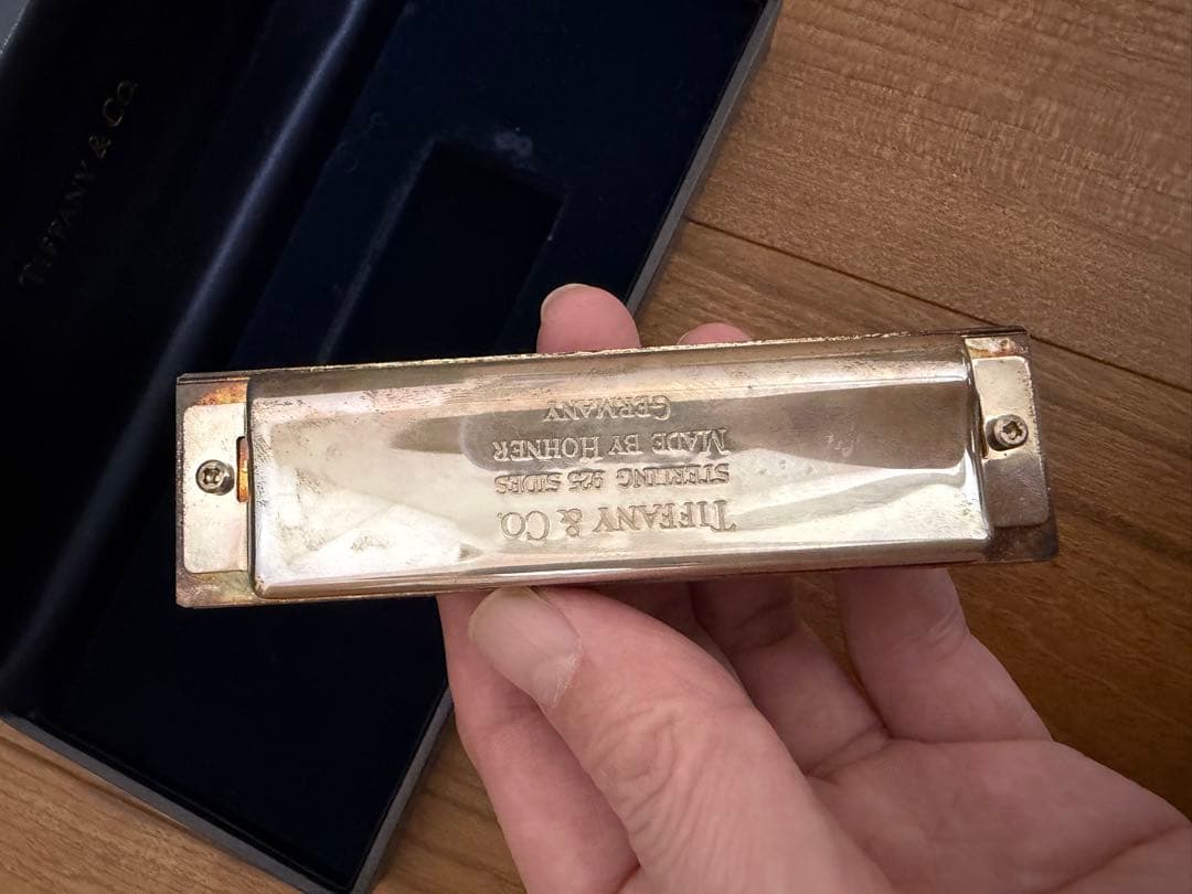 Tiffany & Co. ハーモニカ 専用ケース付き