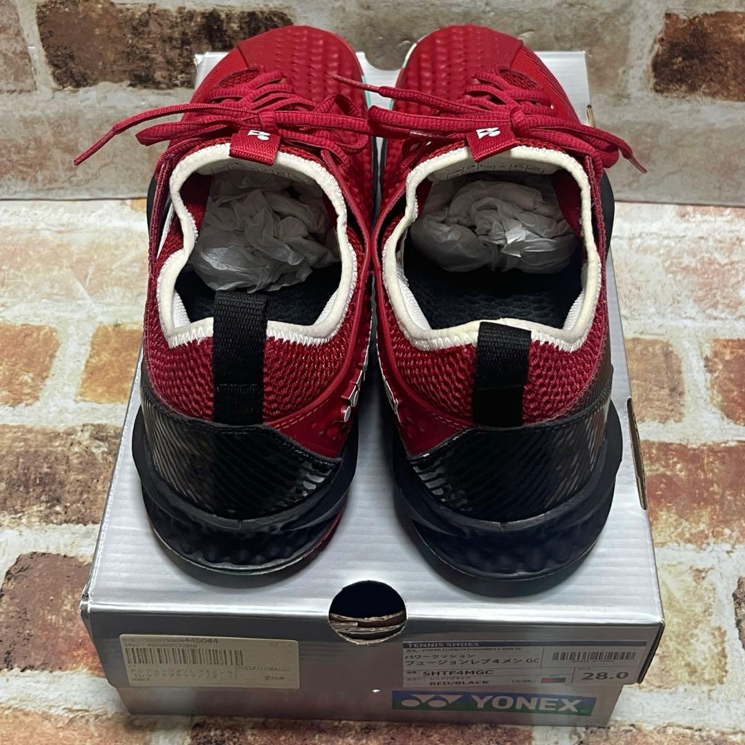 ヨネックス テニスシューズ パワークッションフュージョンレブ4MGC 28cm