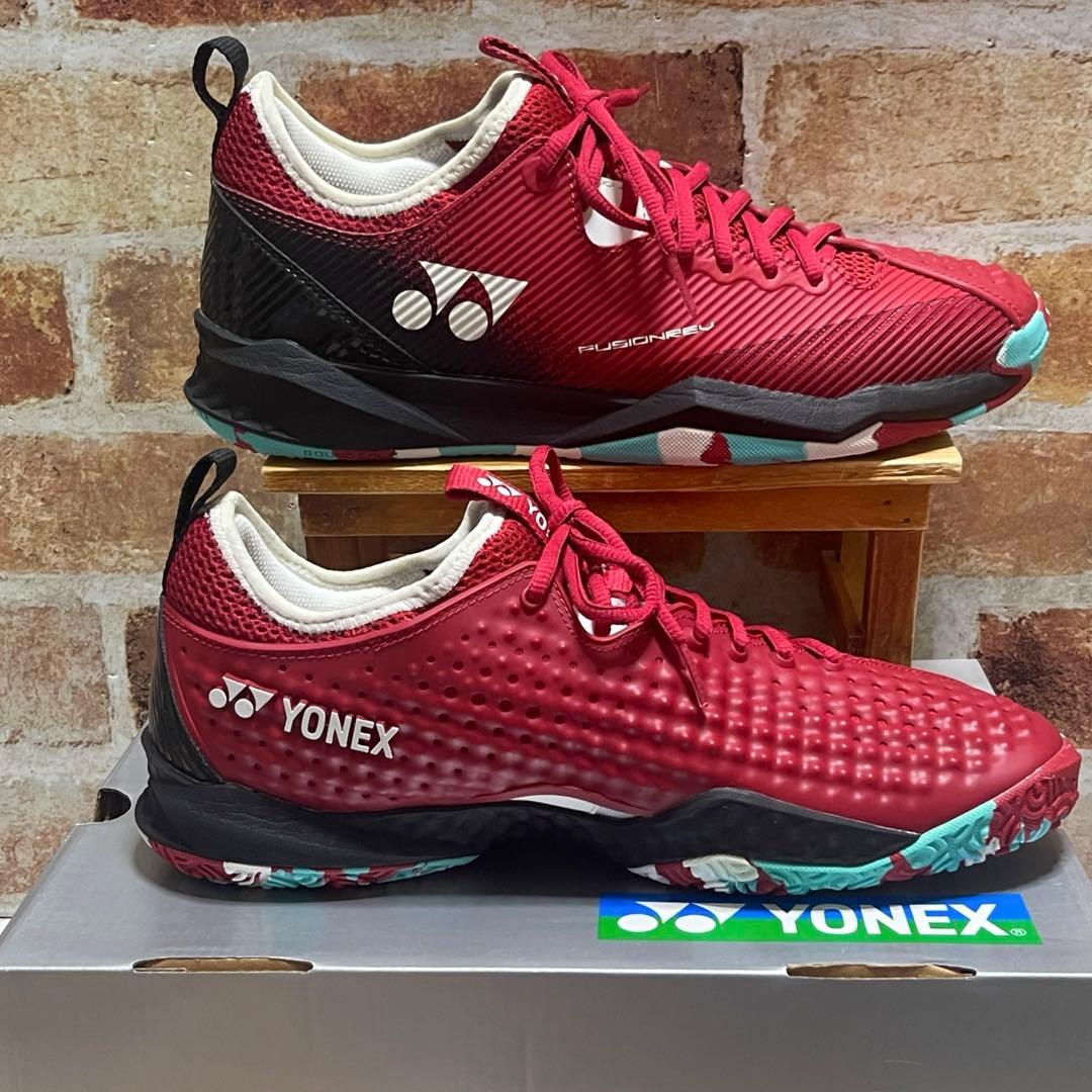 ヨネックス テニスシューズ パワークッションフュージョンレブ4MGC 28cm
