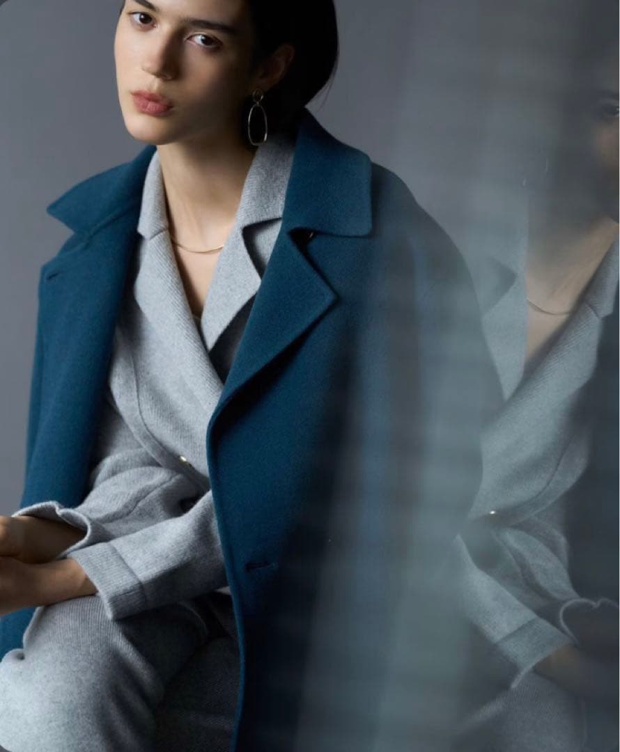 23区今季　滝沢眞規子さん着用MANTECOPure リバー チェスターコート