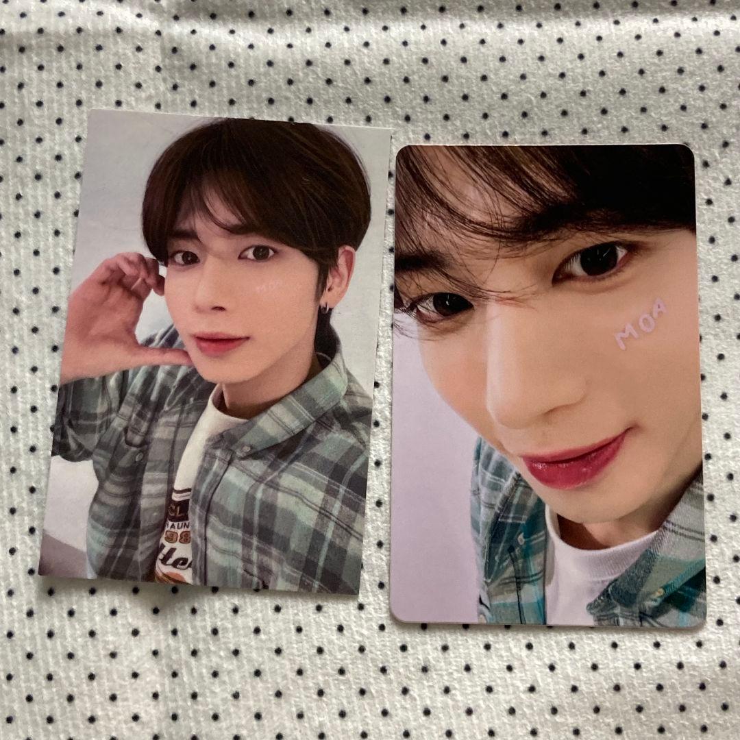 TXT FANLIVE MOAZONE ペンミ FC トレカ テヒョン 2枚