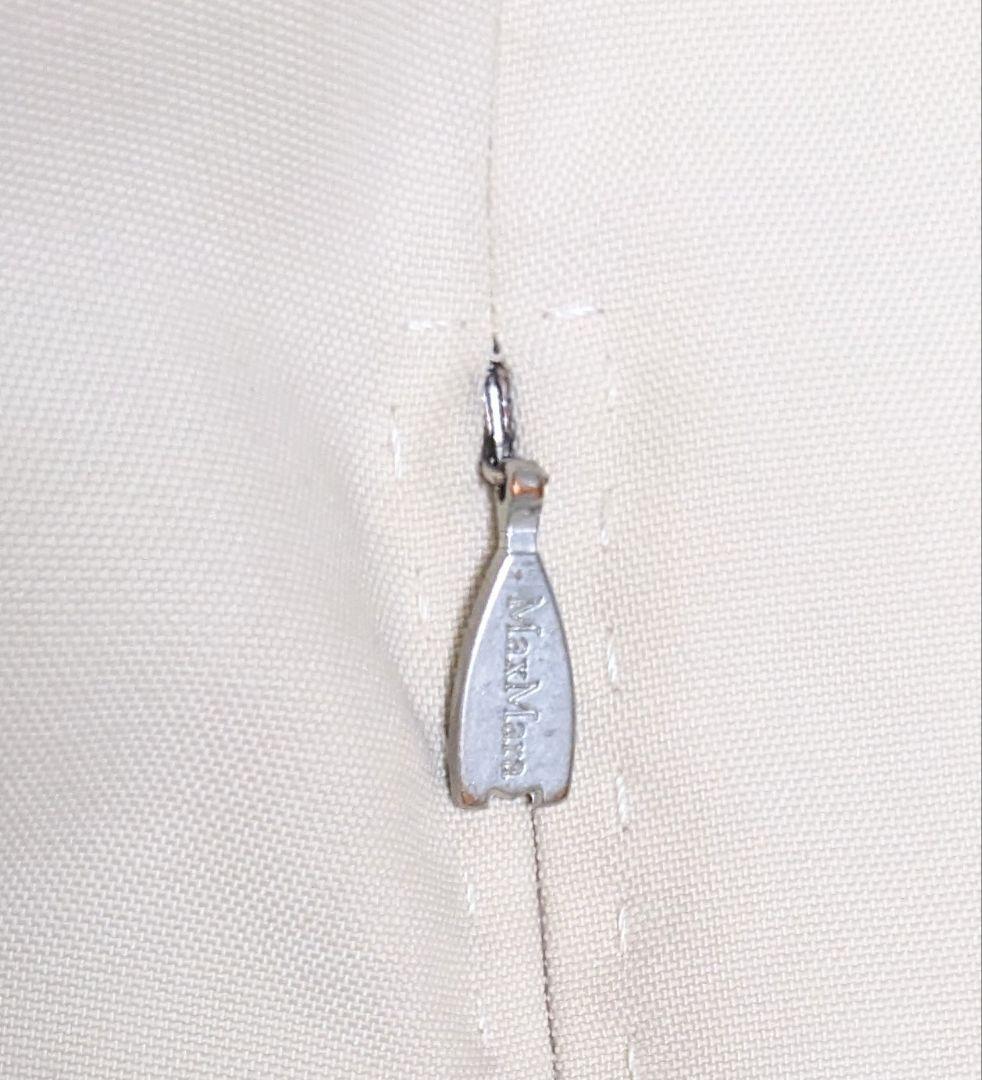 MAX MARA ハーフコートイタリア製　サイズUSA6 白タグ(高級)正規品