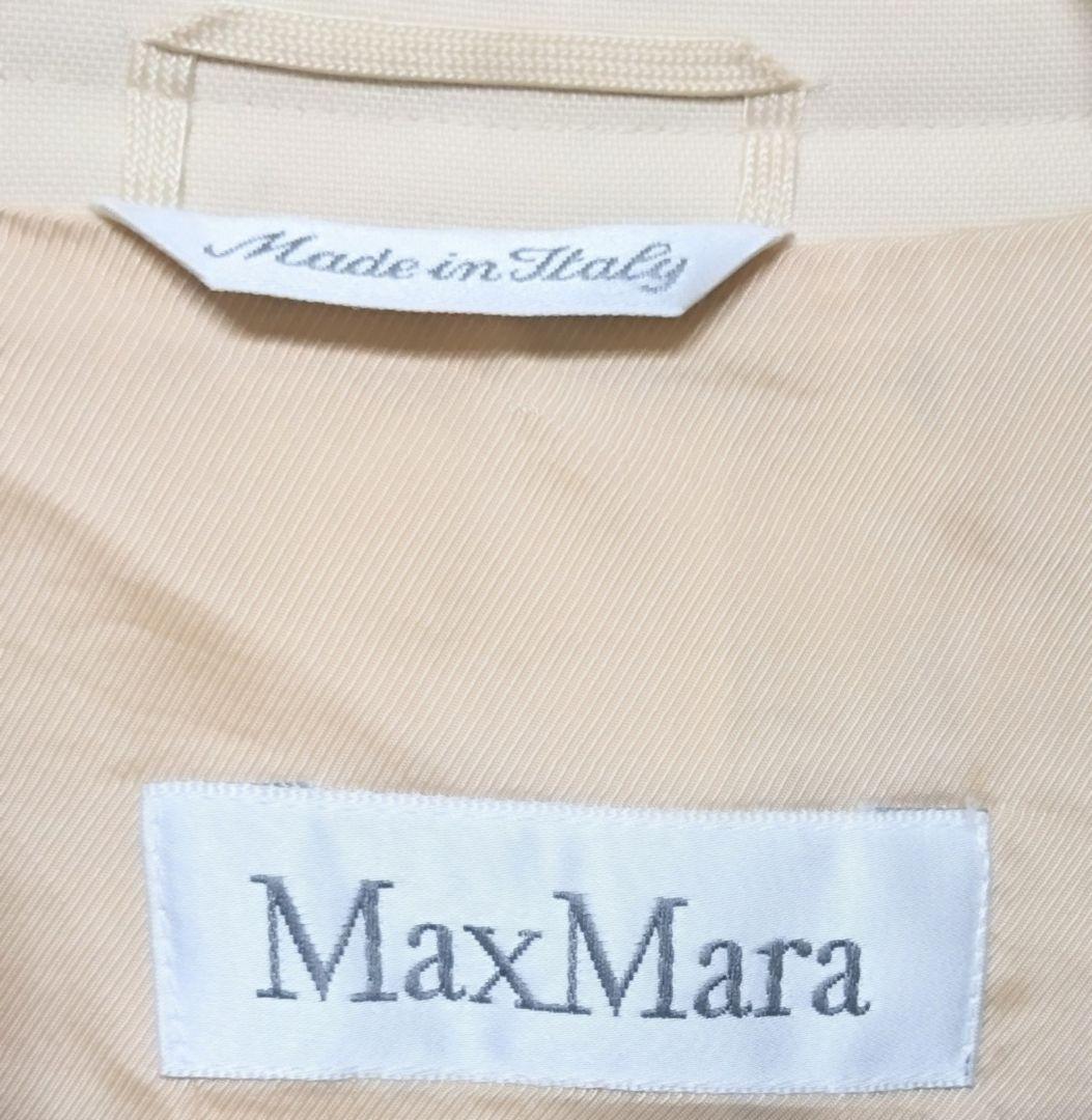 MAX MARA ハーフコートイタリア製　サイズUSA6 白タグ(高級)正規品