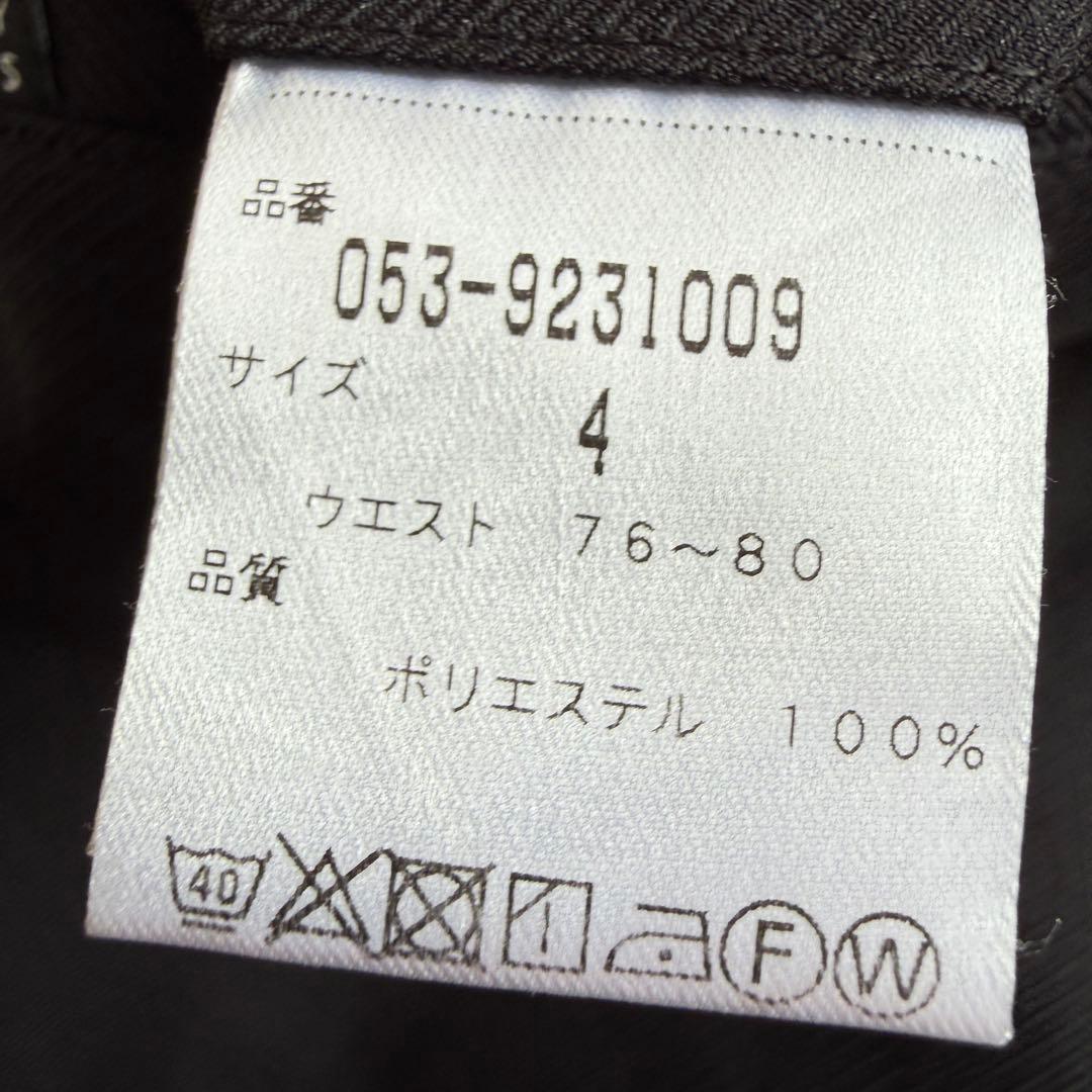 未使用級　パーリーゲイツ　パンツ　黒　4 M〜L相当　ブラックシリーズ　美品