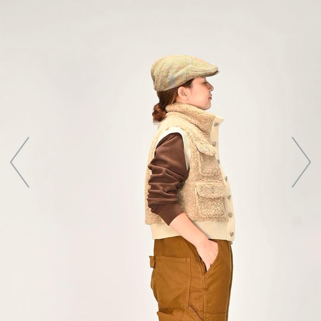 【最終値下げ】2024AW 45R ボア×ニットのベスト