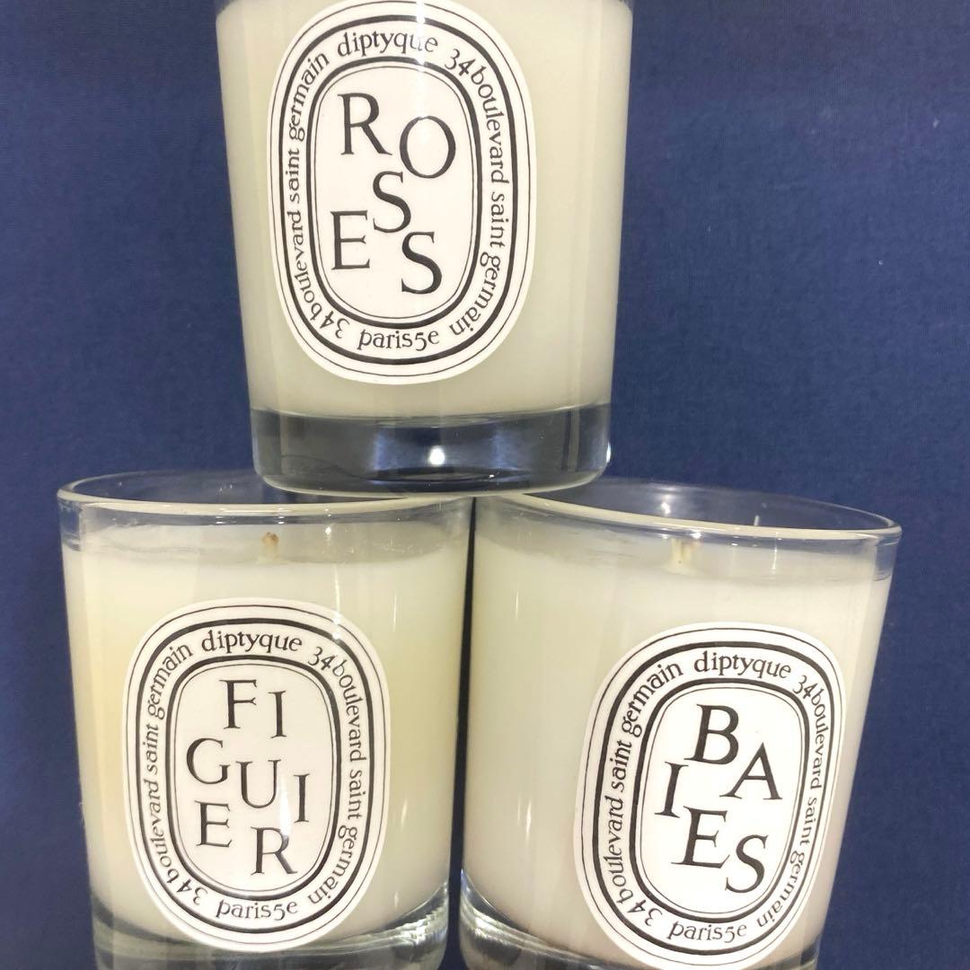 美品✨diptyque ディプティック　ミニキャンドル コフレ 3個セット70ｇ