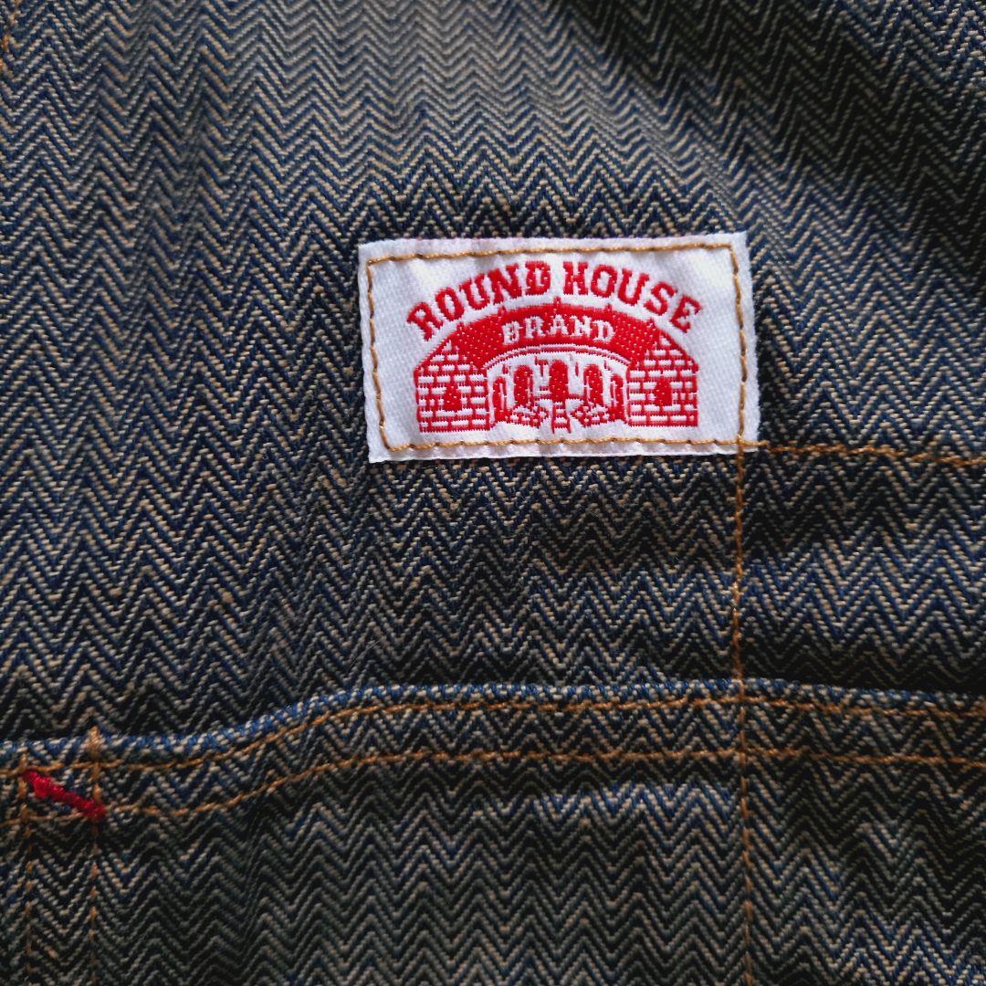 ネペンテス別注 ROUND HOUSE ヘリンボーン カバーオール USA製