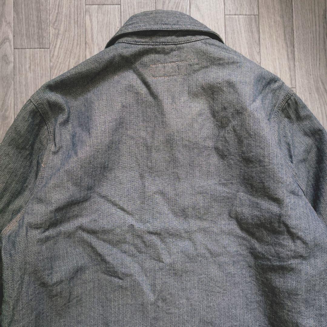 ネペンテス別注 ROUND HOUSE ヘリンボーン カバーオール USA製