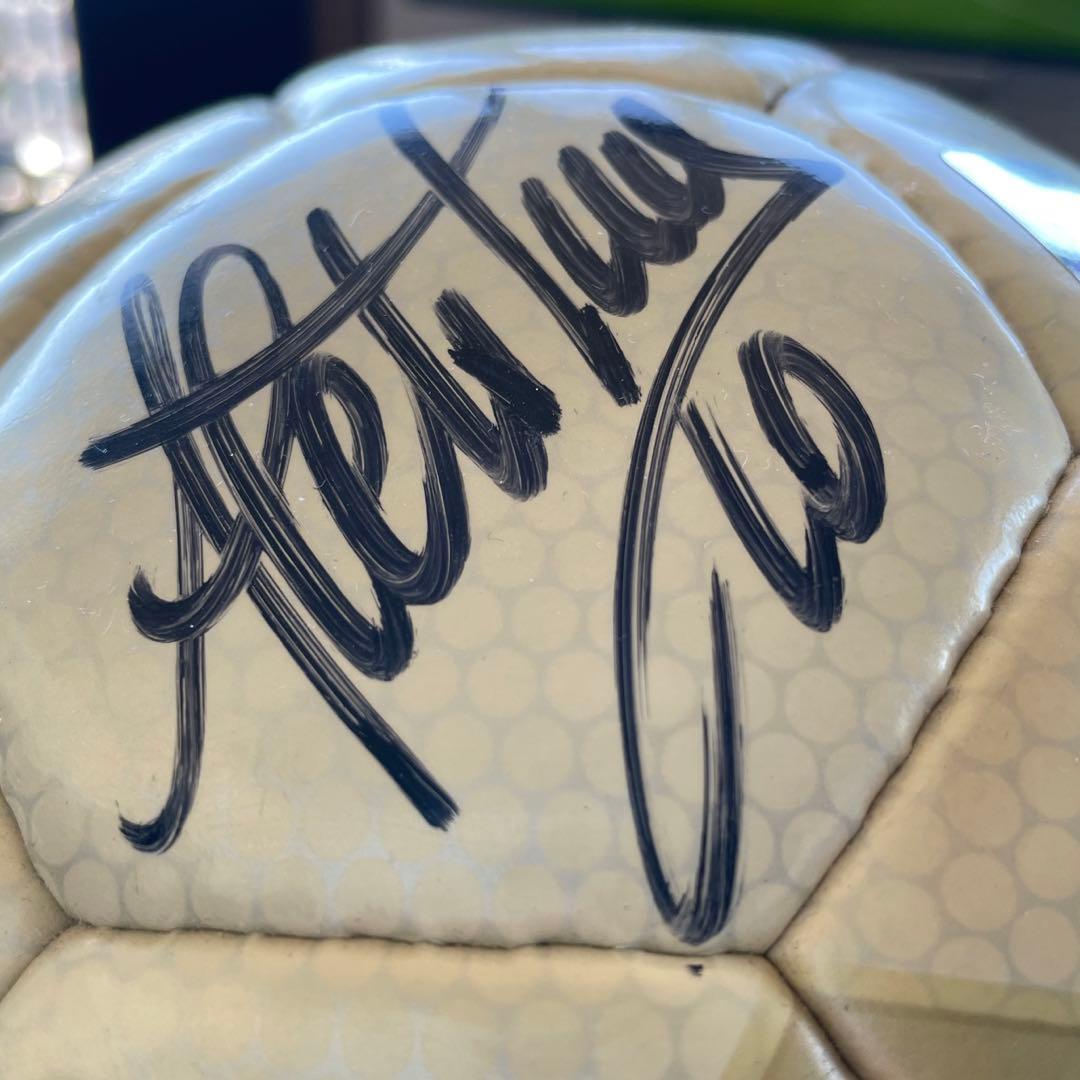 貴重　デルピエロサイン入　2002ワールドカップ公式ボール　Del Piero