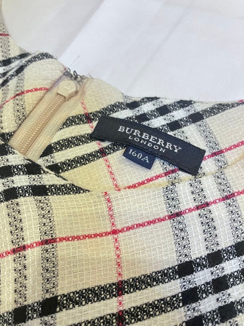 ⭐️BURBERRYS ノースリーブ　ワンピース ノバチェック 160A