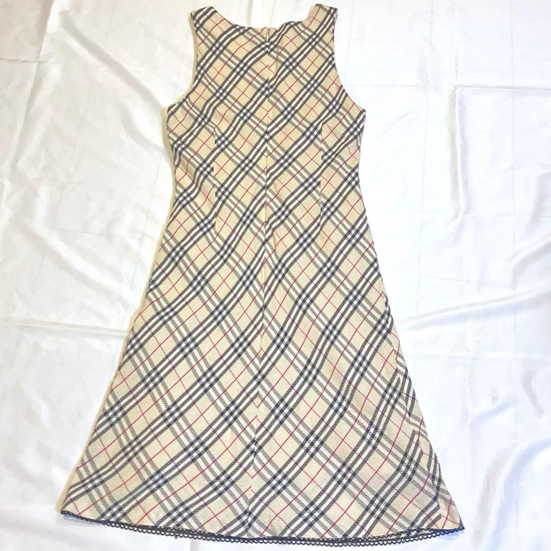 ⭐️BURBERRYS ノースリーブ　ワンピース ノバチェック 160A