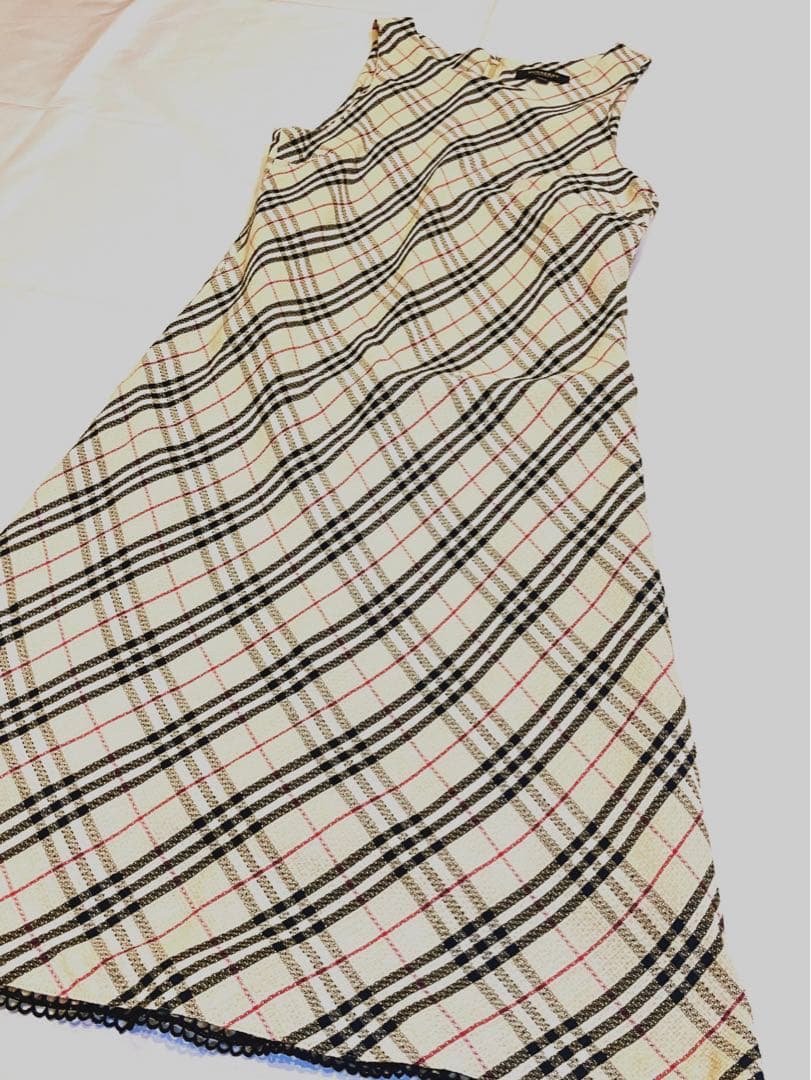 ⭐️BURBERRYS ノースリーブ　ワンピース ノバチェック 160A