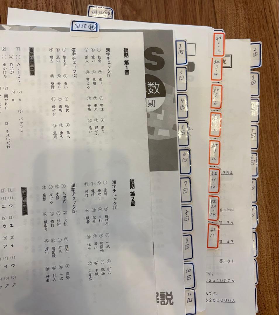 早稲田アカデミー　小3 1年分　プレ・春期　算数国語　理科　社会　早稲アカ　3年