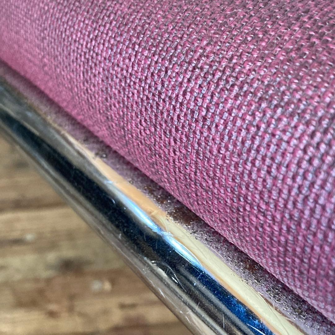 国産ヴィンテージ ベンチ ソファ レトロ スペースエイジ ロビーチェア