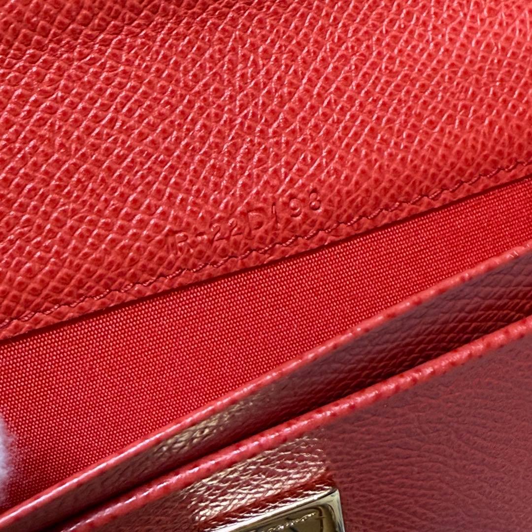 ライ　　フェラガモ　コーラル　カードケース　キーケース