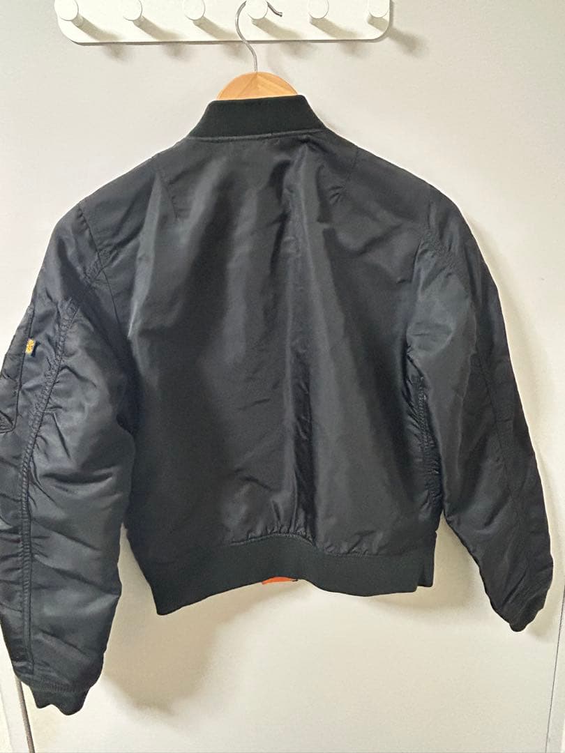 ALPHA MA-1 フライトジャケット ブラックM