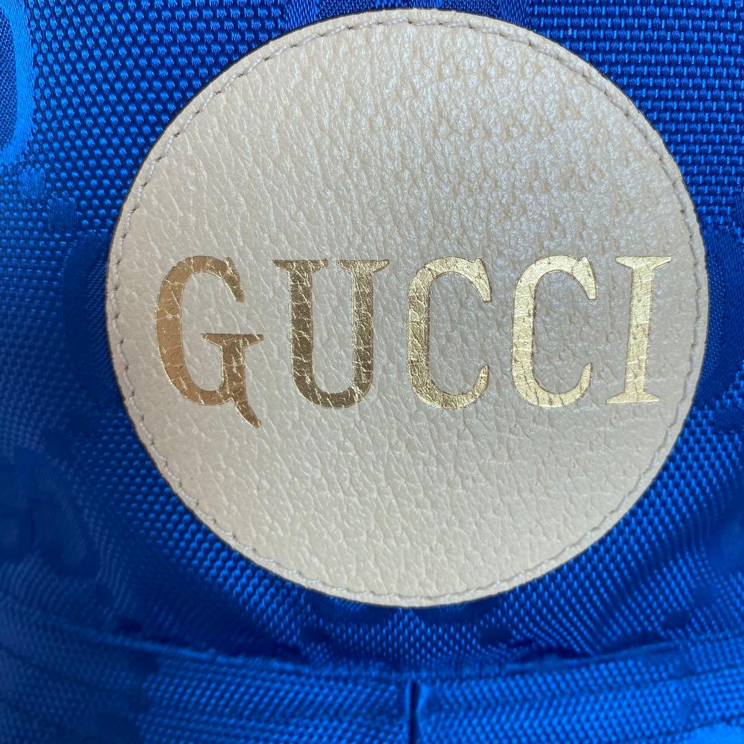 GUCCI 確実正規品✨ 新品未使用 バケットハット GGハット 保存袋付き