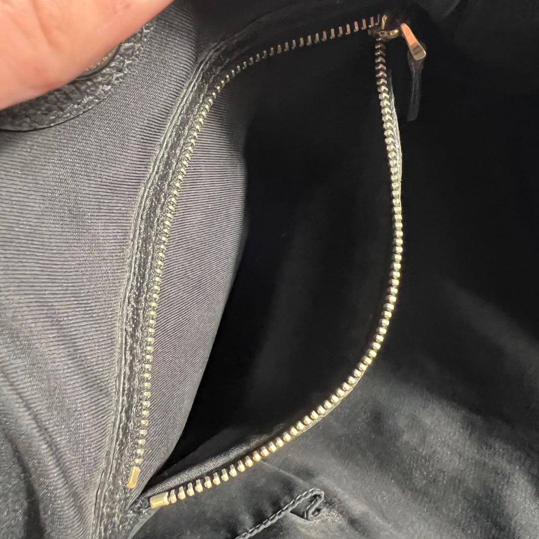 GUCCI グッチ トートバッグ GGキャンバス ブラック 肩掛け可能