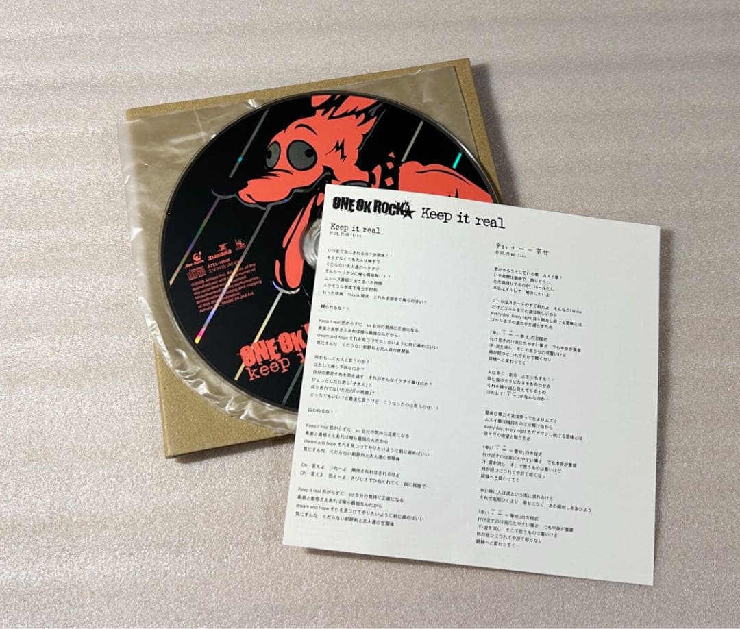 ONE OK ROCK CD2枚　Keep it realインディーズ　廃盤