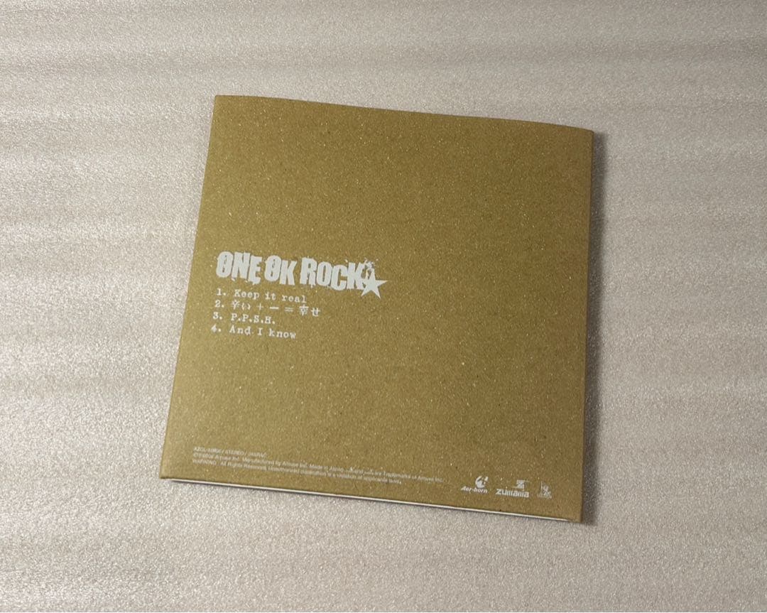 ONE OK ROCK CD2枚　Keep it realインディーズ　廃盤