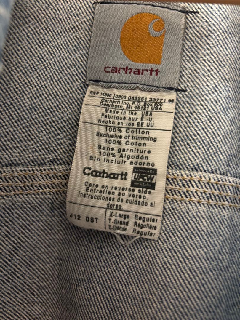 カーハート　デニムジャケット 古着