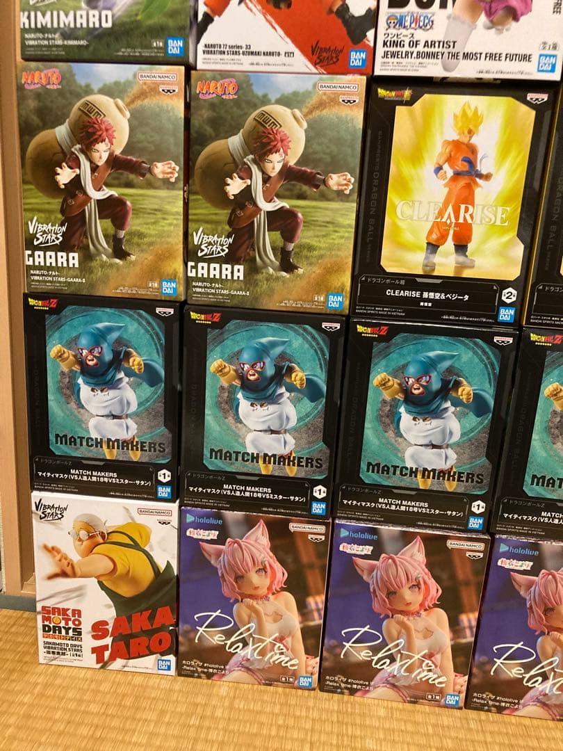【36体セット】ワンピース ドラゴンボール NARUTO ホロライブ　フィギュア