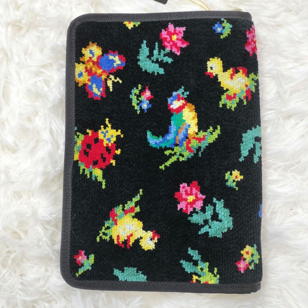 美品 FEILER ハイジ 母子手帳ケース マルチケース 書類入れ ブラック