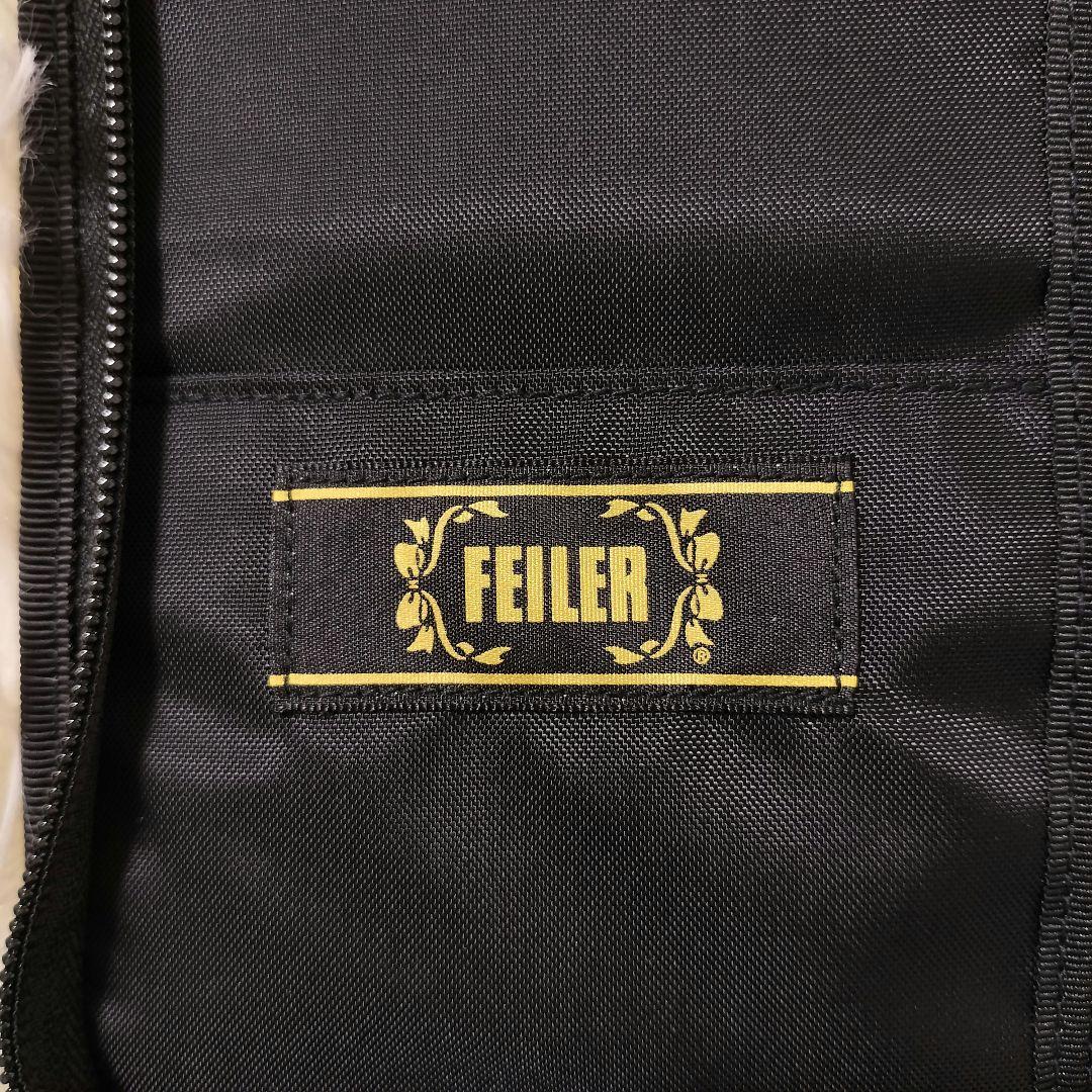 美品 FEILER ハイジ 母子手帳ケース マルチケース 書類入れ ブラック