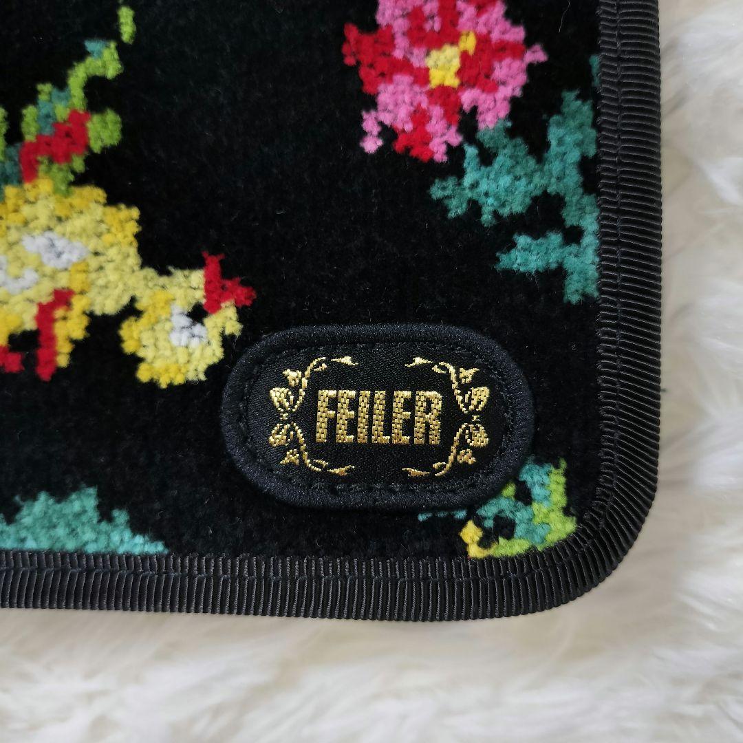 美品 FEILER ハイジ 母子手帳ケース マルチケース 書類入れ ブラック