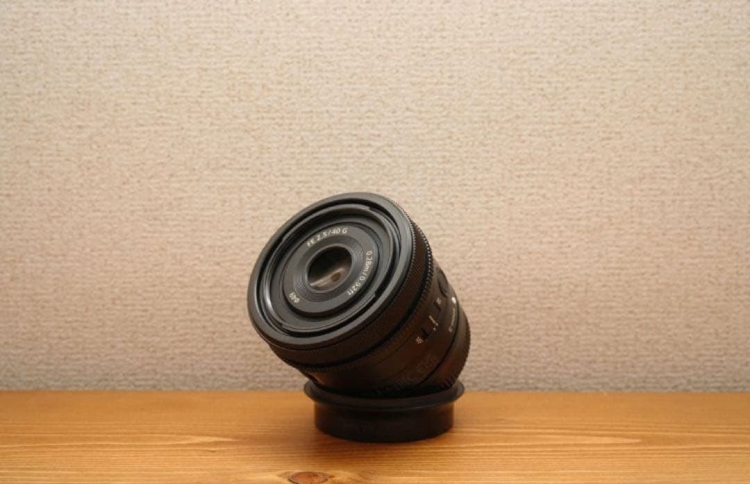 【極美品】SONY FE 40mm F2.5 G SEL40F25G