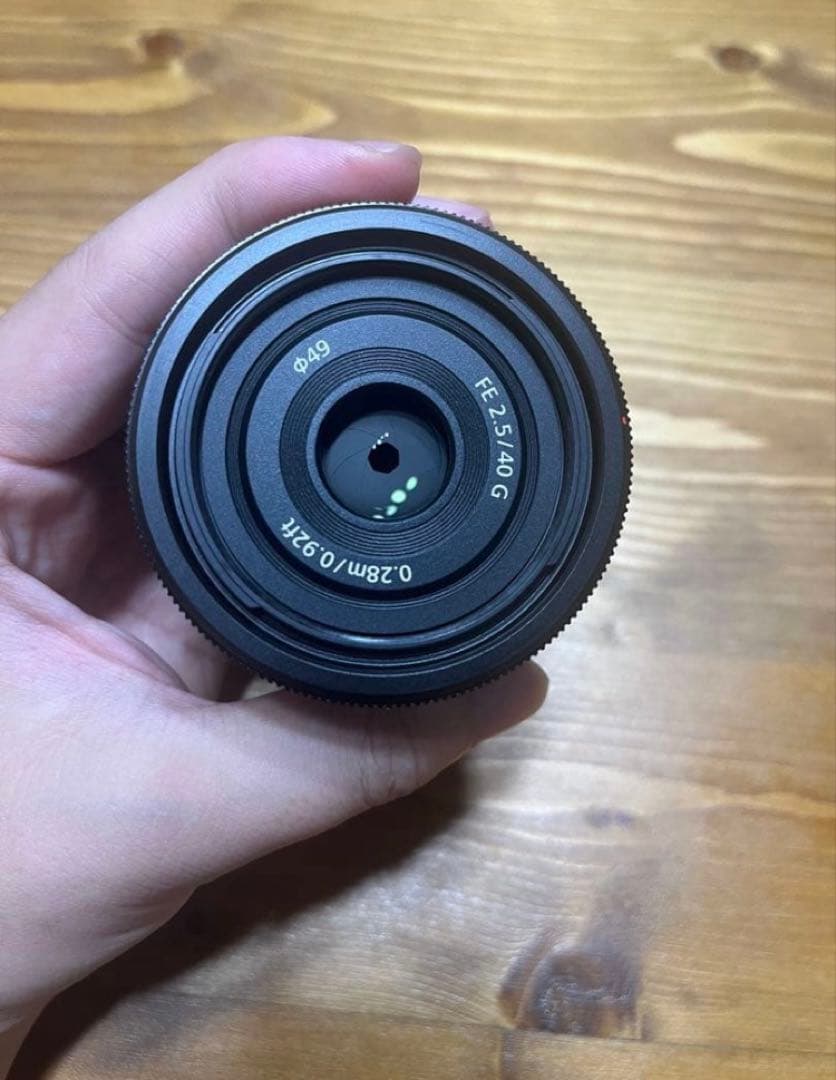 【極美品】SONY FE 40mm F2.5 G SEL40F25G