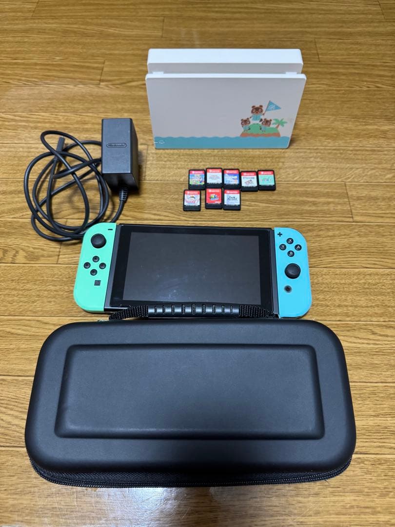 あつまれどうぶつの森仕様 Nintendo Switch 本体+周辺機器+ソフト