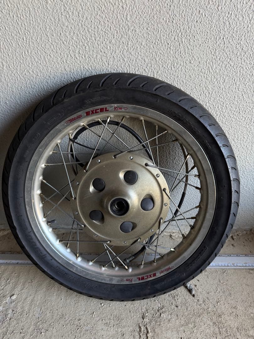 SR400 フロントホイールTakasago EXCEL Rim